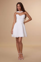 Ladivine T709 Off White Dress – Size Small – Brand New