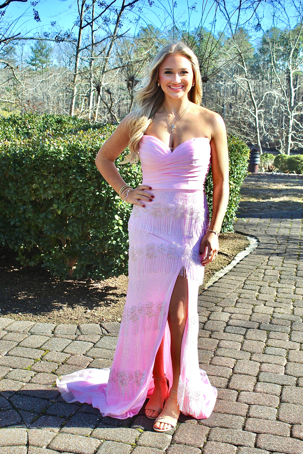 Johnathan Kayne 3305 (Petal Pink)- Size 4