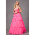 TULLE RUFFLE BALL FUCHSIA / L