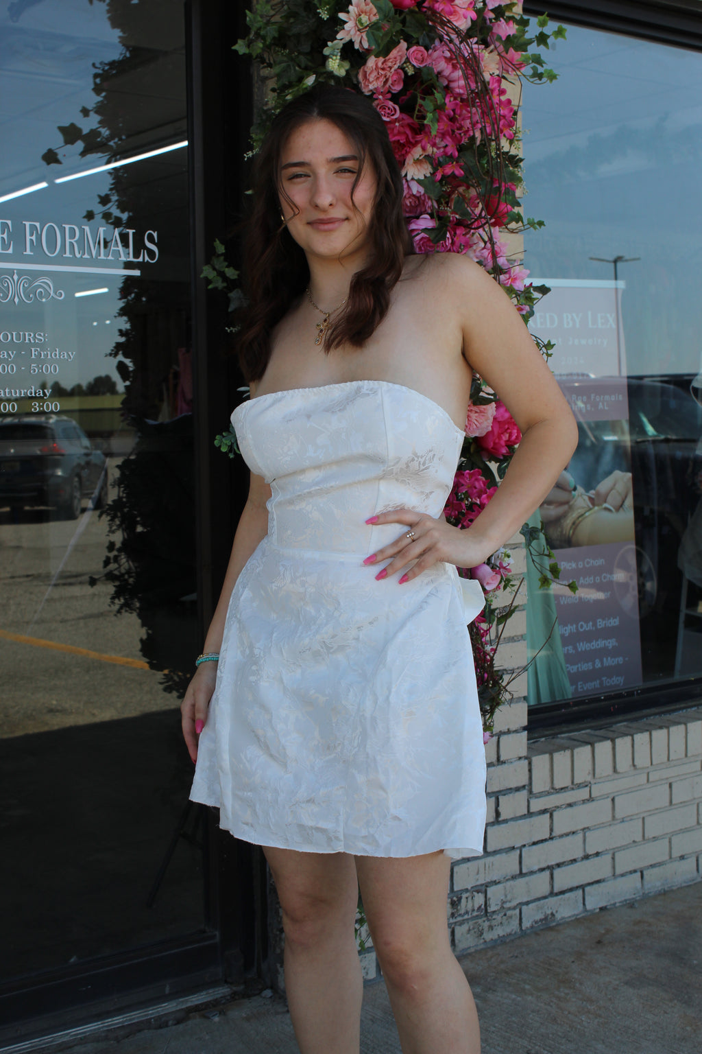 Bow Back Dress