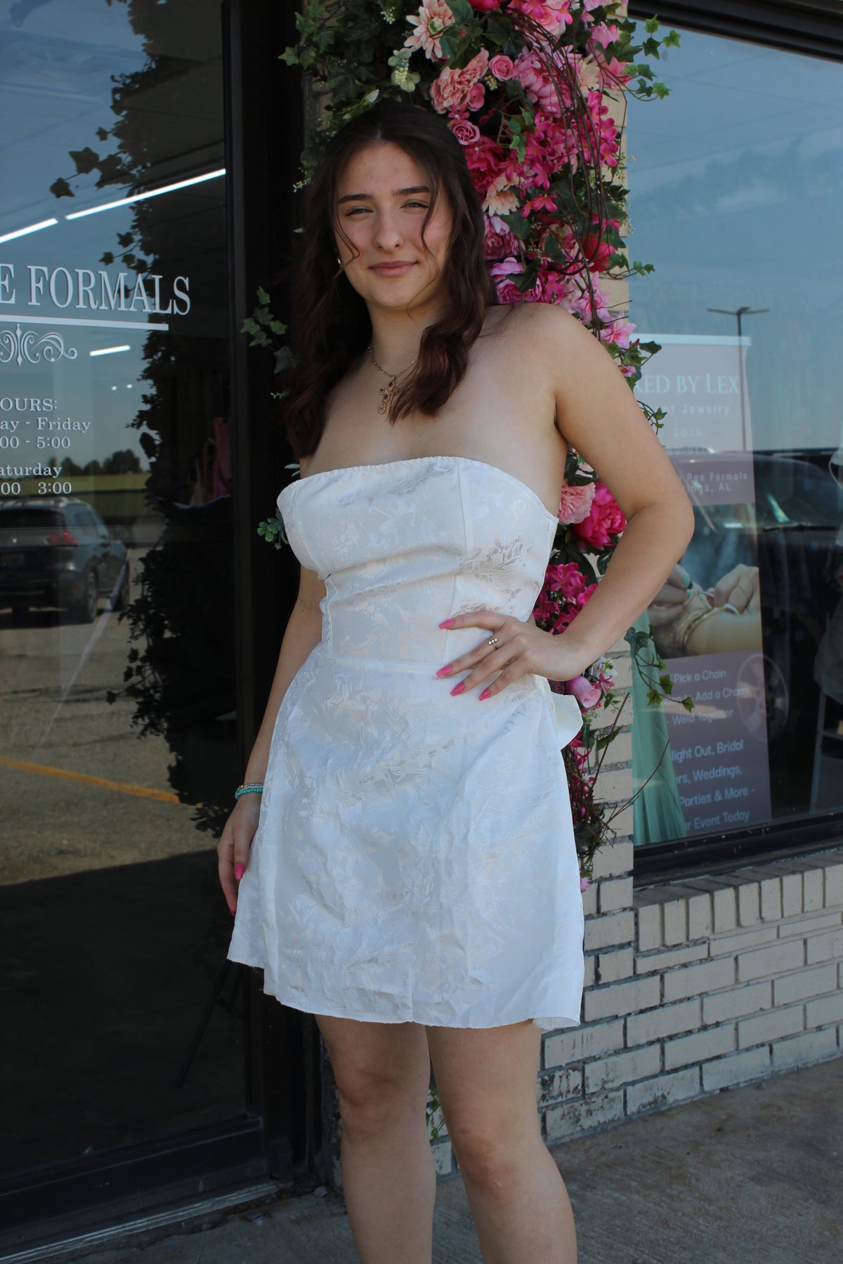 Bow Back Dress