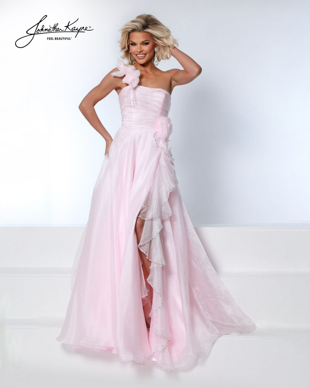 Johnathan Kayne 3267 (Baby Pink)-Size 6