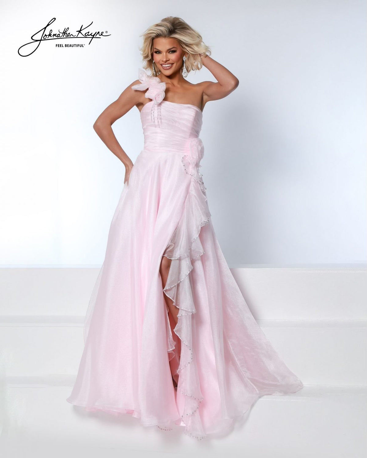 Johnathan Kayne 3267 (Baby Pink)-Size 6