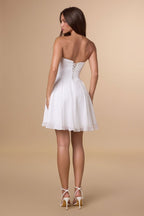 Ladivine T709 Off White Dress – Size Small – Brand New