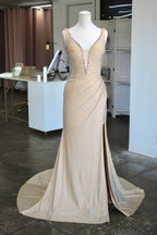 Johnathan Kayne 3227 (Champagne)- Size 8