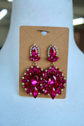 Grace Earrings (Fuchsia)