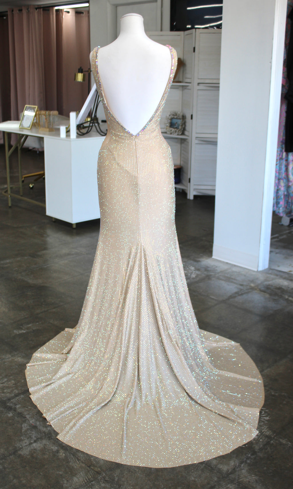Johnathan Kayne 3227 (Champagne)- Size 8