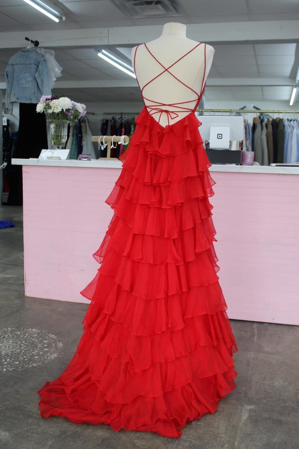 Sherri Hill 56078- Red