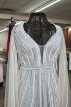 Cape Sleeve Formal