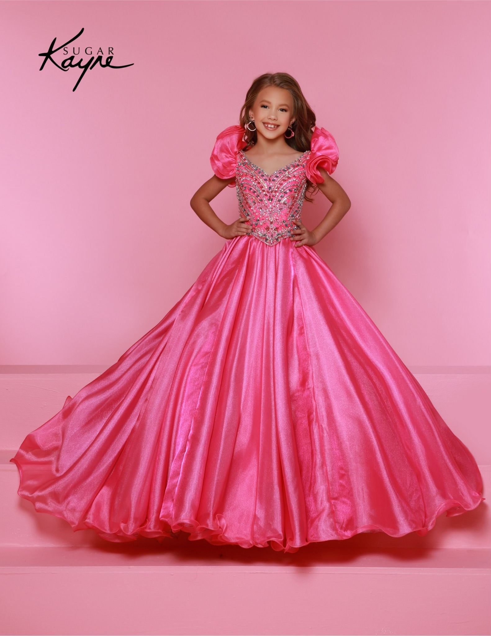 *Preorder* Sugar Kayne C334- Hot Pink/Multi
