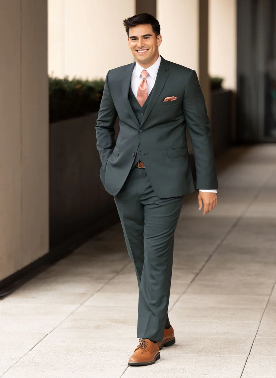 Hunter Green Luka Suit Style 222