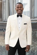 Ivory Classic Shawl Tuxedo Style 601