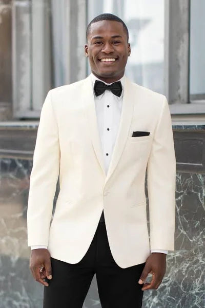 Ivory Classic Shawl Tuxedo Style 601